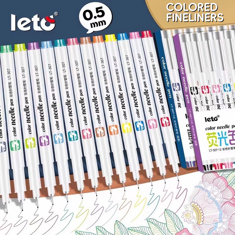 Copic Marker Sketch - Fine liner Needle Pen 12pcs Set