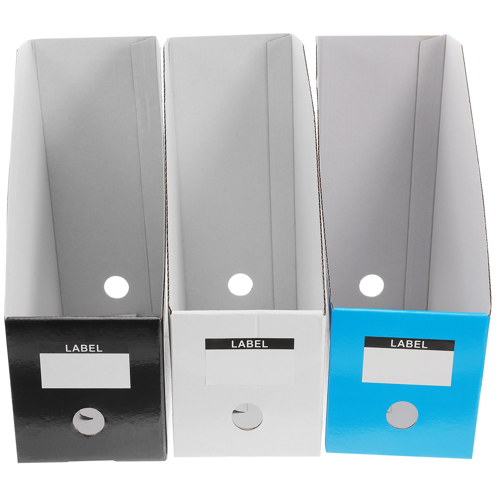 3Pcs Desktop File Folder Organ - Magazine Holder Rack 评论和价格
