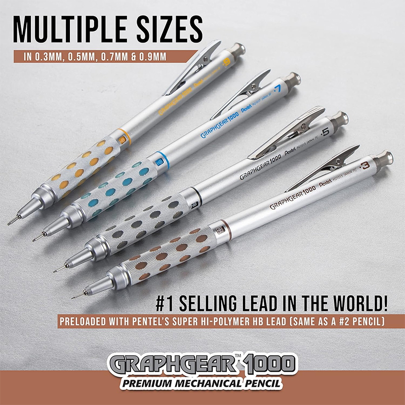 Japan Pentel Mechanical Pencil - Pentel Pen Energel 评论和价格