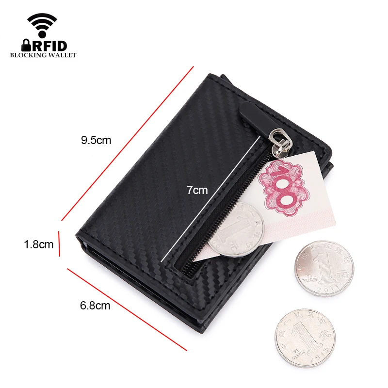 RFID Blocking Card Wallet Magn - Index Card Holder 评论和价格