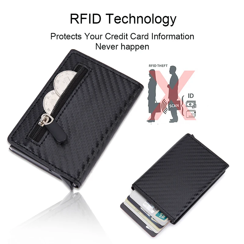 RFID Blocking Card Wallet Magn - Index Card Holder 评论和价格