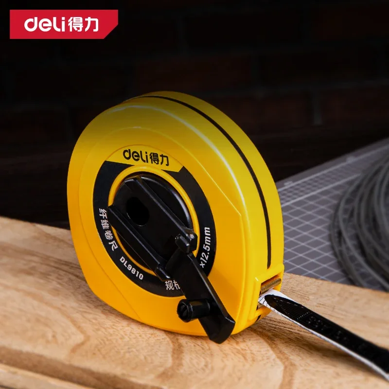 Deli 10/20/30/50m ABS Fiber Le - Tape Dispenser Weighted 评论和价格