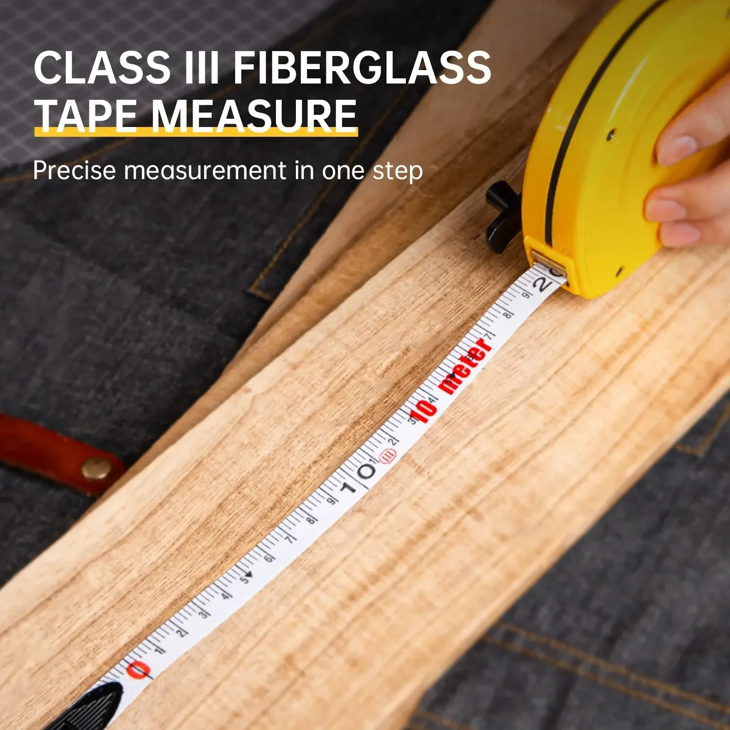 Deli 10/20/30/50m ABS Fiber Le - Tape Dispenser Weighted 评论和价格